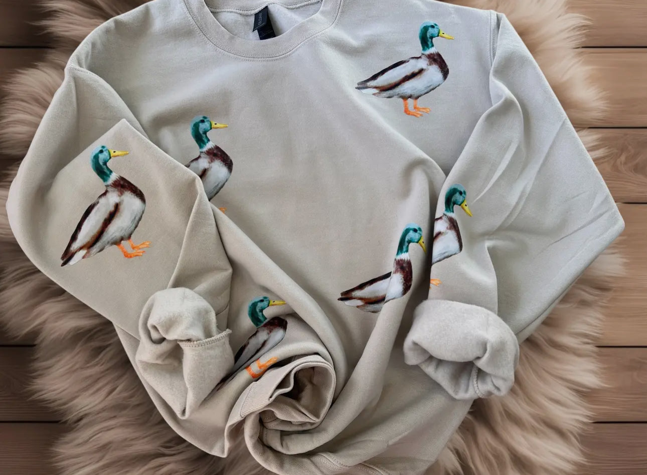 PRE ORDER Vintage Mallard Duck Crewneck