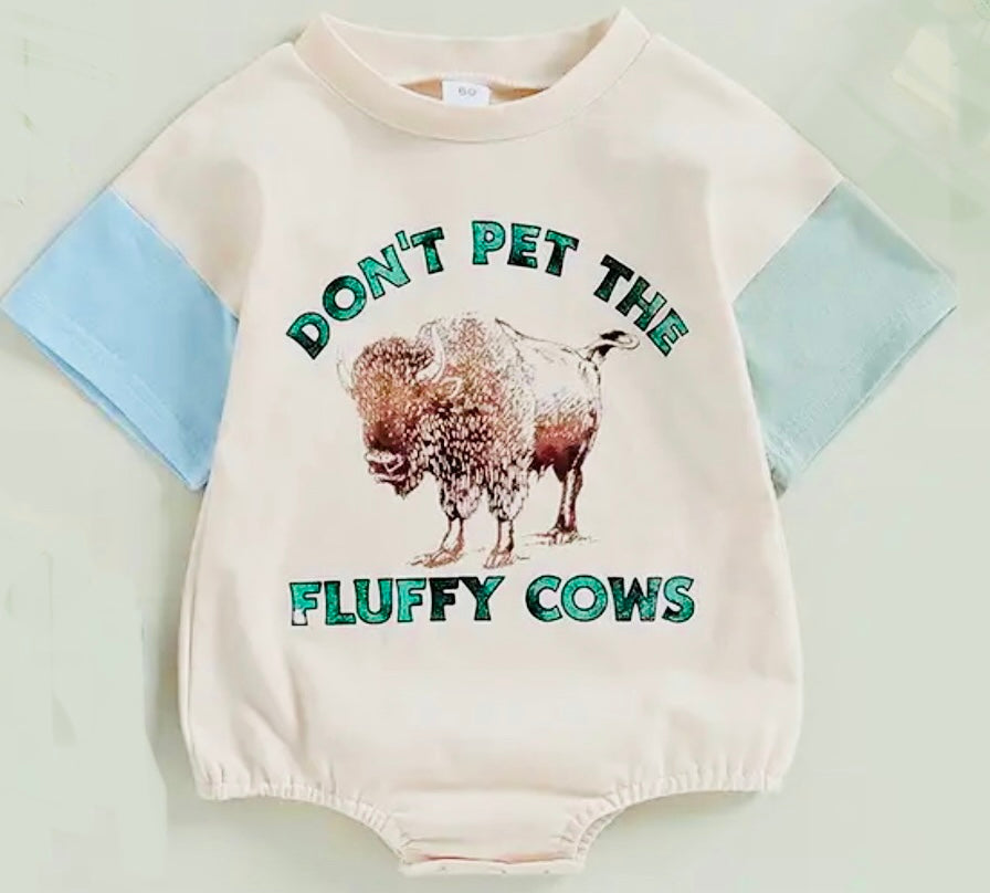 Don’t Pet the Fluffy Cows Onesie